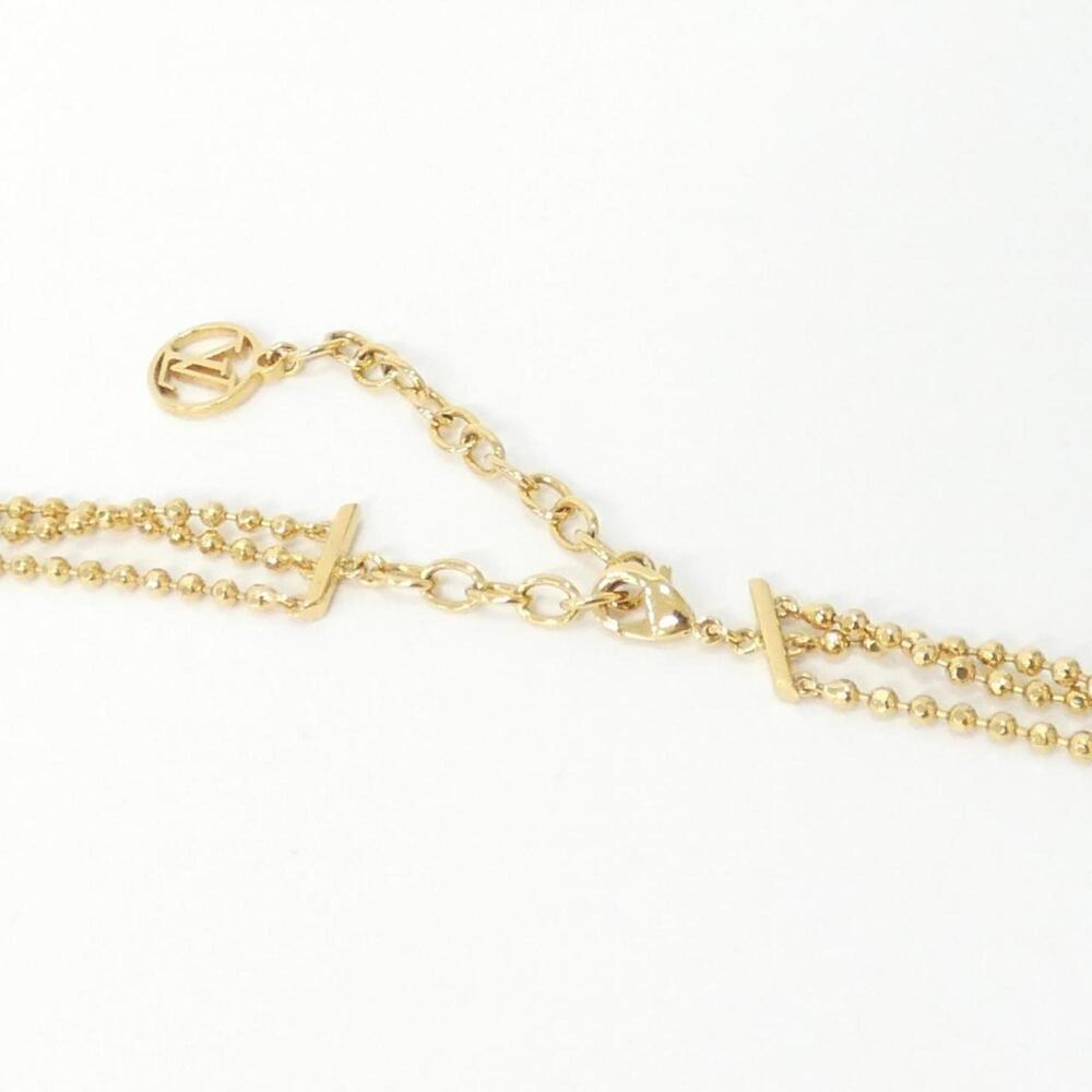 LOUIS VUITTON Gold Necklace - Picture 4 of 5